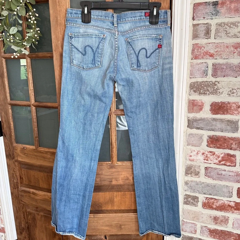 Citizens of Humanity Kelly 001 Jeans Womens 29 Blue Low Waist Bootcut Stretch - Picture 2 of 15